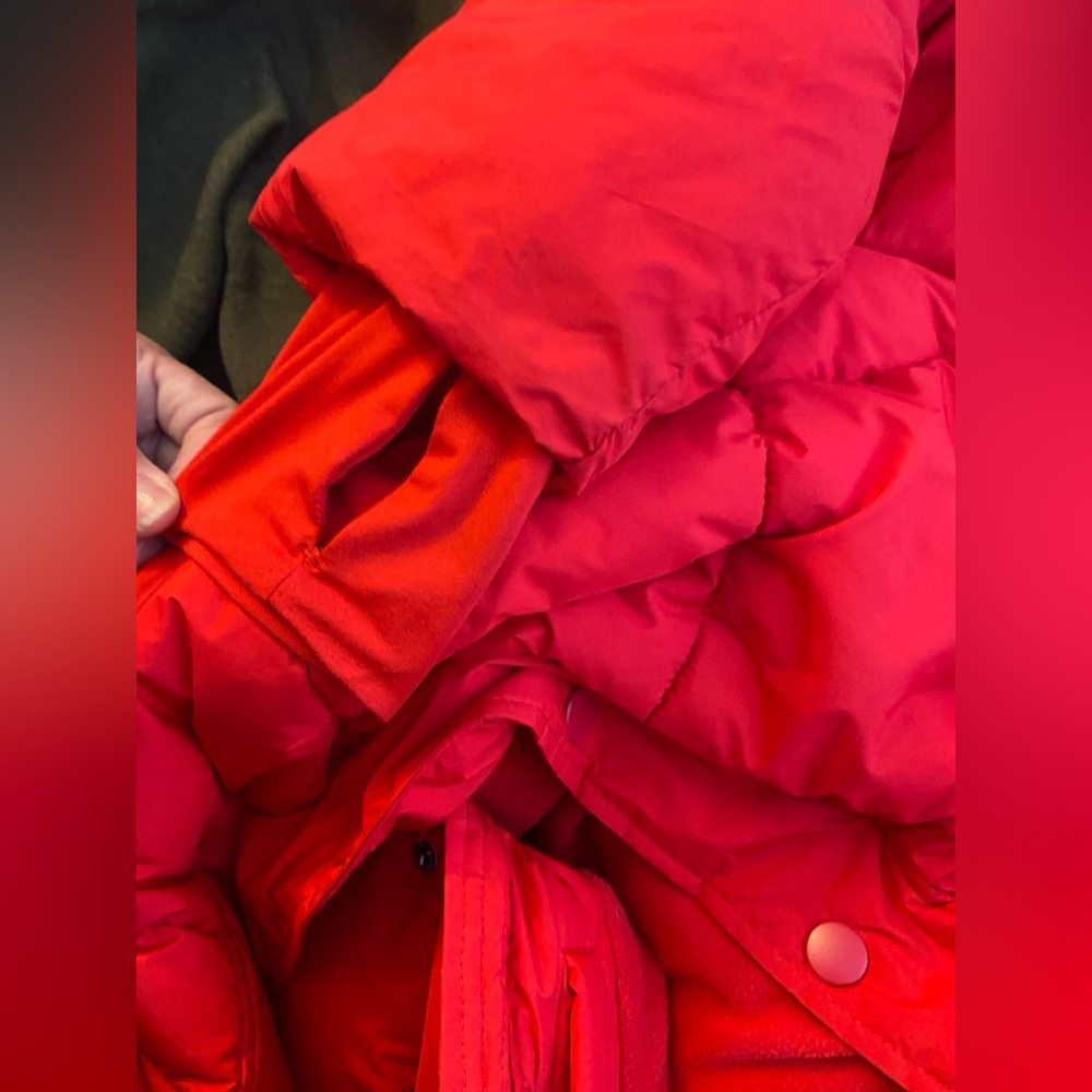 Amazon Essentials Vibrant Red Jacket - image 4